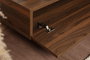Hanah Home Nirvana Mueble de TV Blanco y Teca